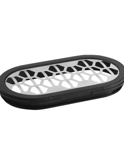WMF Koch- & Backutensilien<Käsereibe in Schwarz/ Silber - (B)15 x (H)7 x (T)8,5 cm