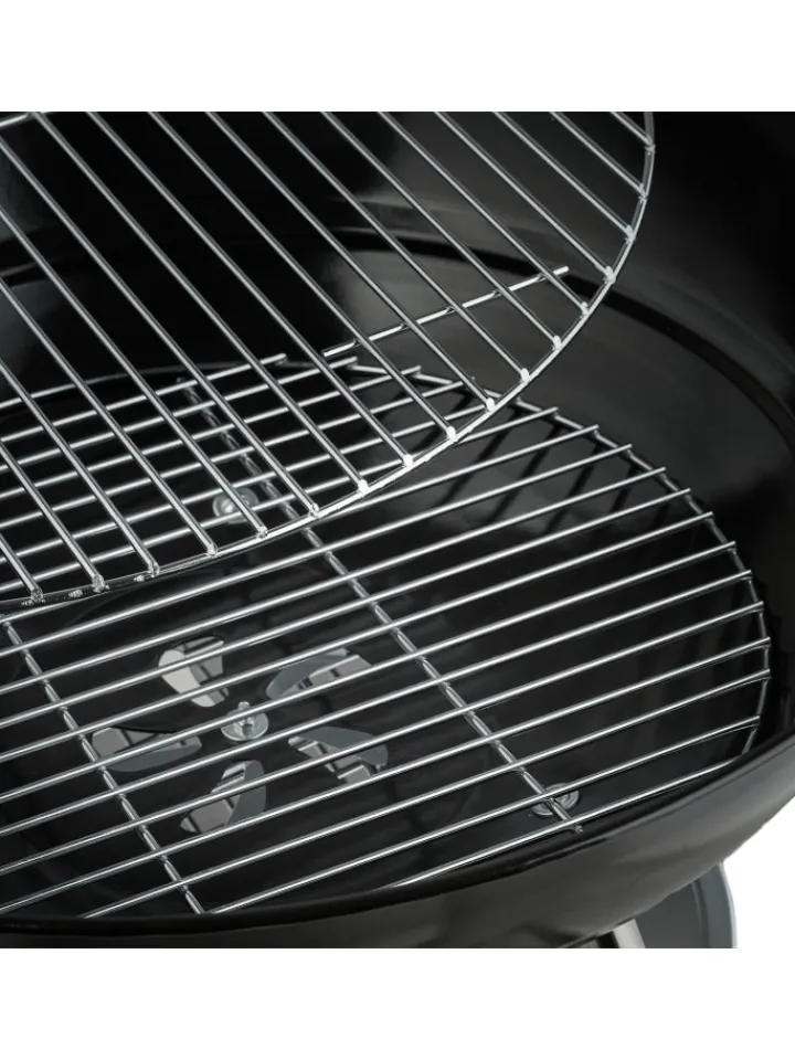 relaxdays Grillen<Kugelgrill in Schwarz - Ø 54 cm