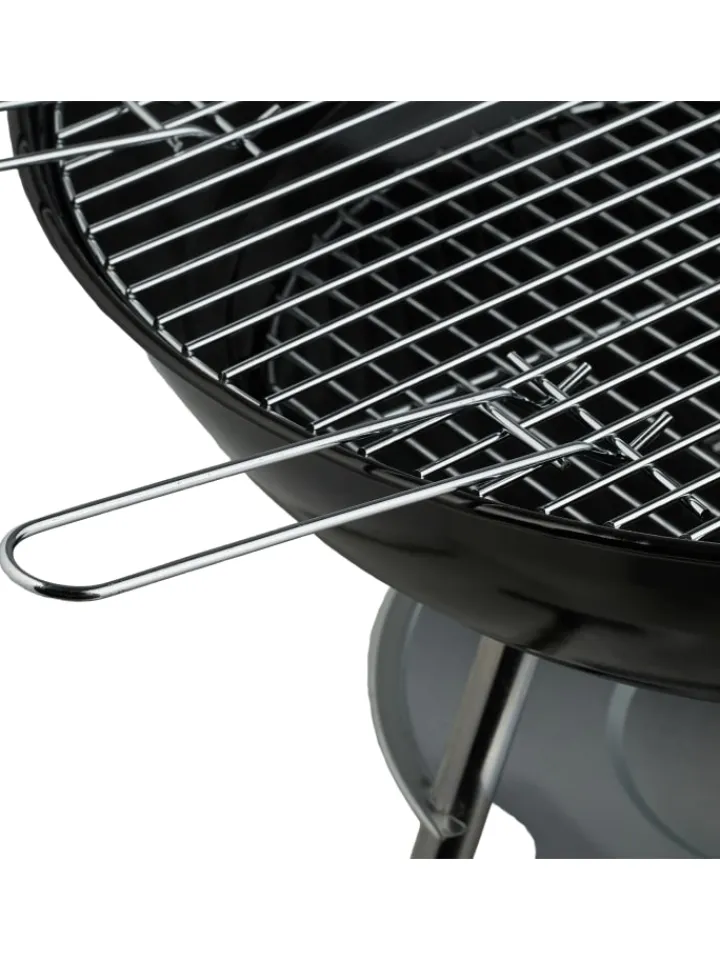 relaxdays Grillen<Kugelgrill in Schwarz - Ø 54 cm