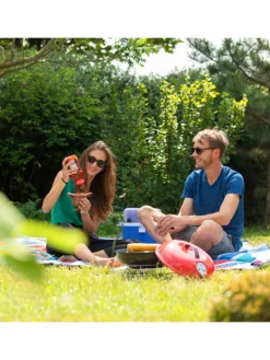 relaxdays Grillen<Kugelgrill in Schwarz - Ø 36 cm