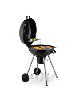 relaxdays Grillen<Kugelgrill in Schwarz - Ø 53 cm