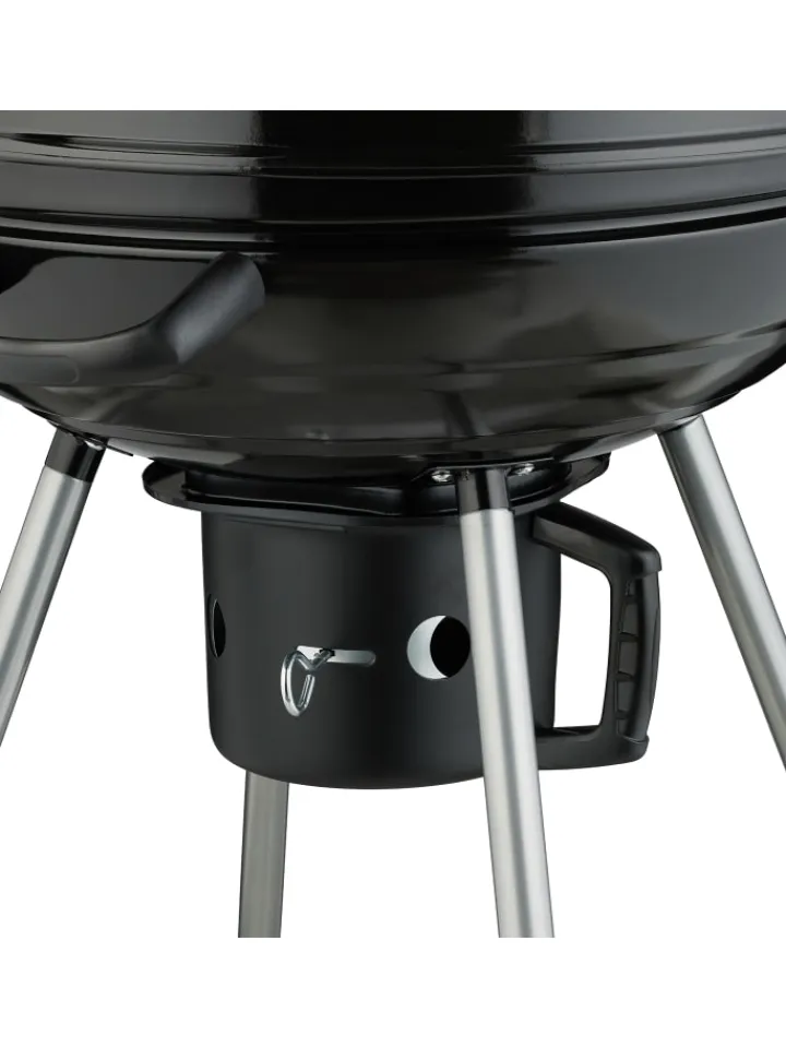 relaxdays Grillen<Kugelgrill in Schwarz - Ø 53 cm