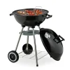 relaxdays Grillen<Kugelgrill in Schwarz - Ø 44 cm