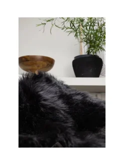 ebuy24 Lammfelle & Co<Kunstfell Katy Schwarz 60 x 90 cm