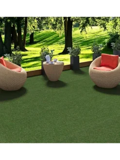 Snapstyle Outdoorteppiche<Kunstrasen Rasenteppich mit Noppen Kingston in Grün Mix
