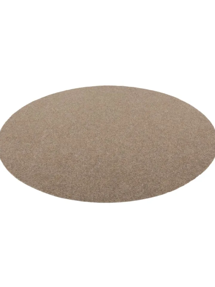 Snapstyle Outdoorteppiche<Kunstrasen Rasenteppich mit Noppen Kingston Rund in Beige