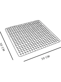 UTILITY Badaccessoires<Kunststoff-Badematte in Grün - (L)50 x (B)50 cm