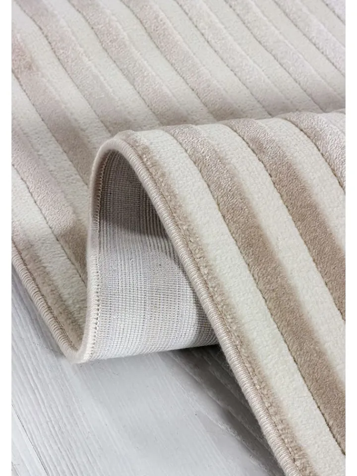 Conceptum Hypnose Teppiche & Fußmatten<Kurzflor-Teppich ''Amorf - Ar004'' in Beige/ Hellbraun