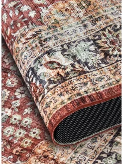 Hanse Home Teppiche & Fußmatten<Kurzflor-Teppich "Asya" in Rot/ Blau