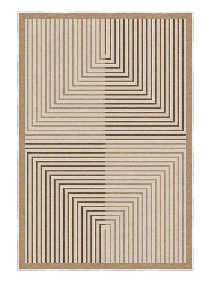 CARPET DIEM Teppiche & Fußmatten<Kurzflor-Teppich in Beige/ Hellbraun/ Braun