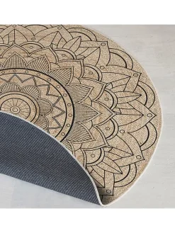 ABERTO DESIGN Teppiche & Fußmatten<Kurzflor-Teppich in Beige/ Bunt