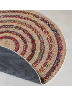 ABERTO DESIGN Teppiche & Fußmatten<Kurzflor-Teppich in Beige/ Rot
