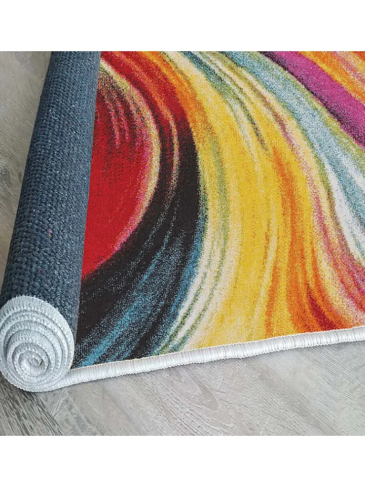 Mioli Teppiche & Fußmatten<Kurzflor-Teppich in Bunt