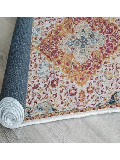 ABERTO DESIGN Teppiche & Fußmatten<Kurzflor-Teppich in Bunt