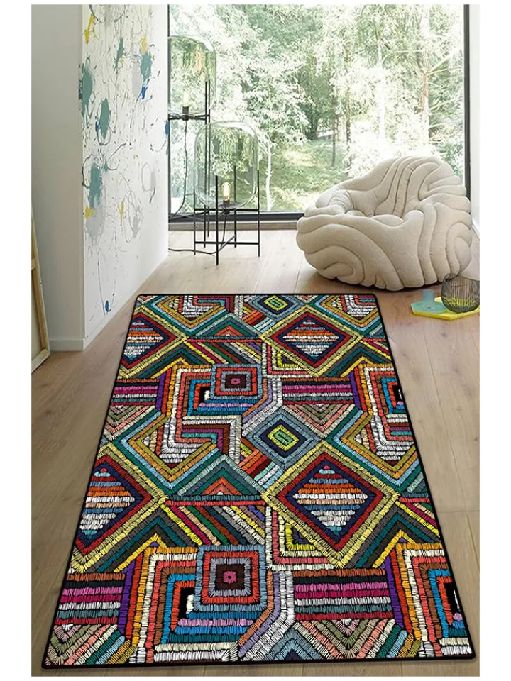 Mioli Teppiche & Fußmatten<Kurzflor-Teppich in Bunt