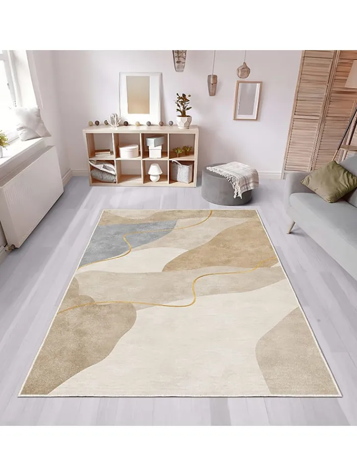 CARPET DIEM Teppiche & Fußmatten<Kurzflor-Teppich in Creme/ Beige