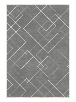 CARPET DIEM Teppiche & Fußmatten<Kurzflor-Teppich in Grau