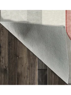 Mioli Teppiche & Fußmatten<Kurzflor-Teppich "Infkece" in Creme/ Rot/ Gelb