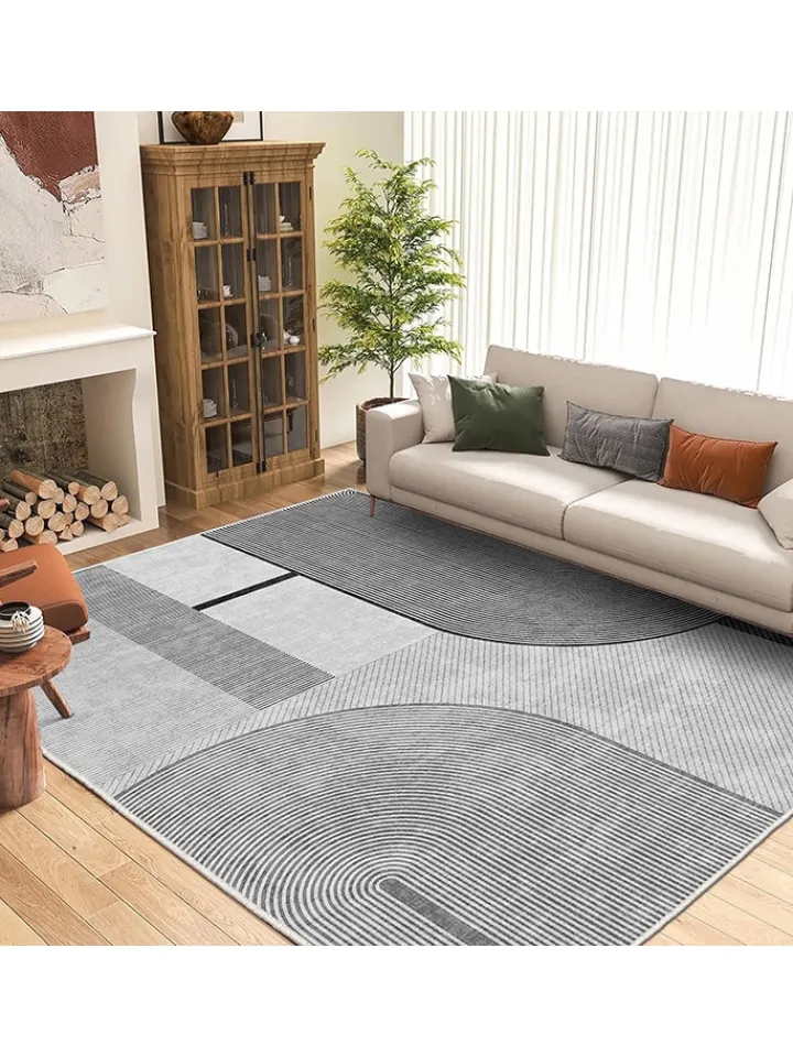 Conceptum Hypnose Teppiche & Fußmatten<Kurzflor-Teppich ''Infkece14'' in Grau
