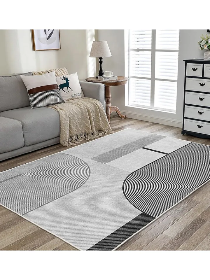 Conceptum Hypnose Teppiche & Fußmatten<Kurzflor-Teppich ''Infkece14'' in Grau