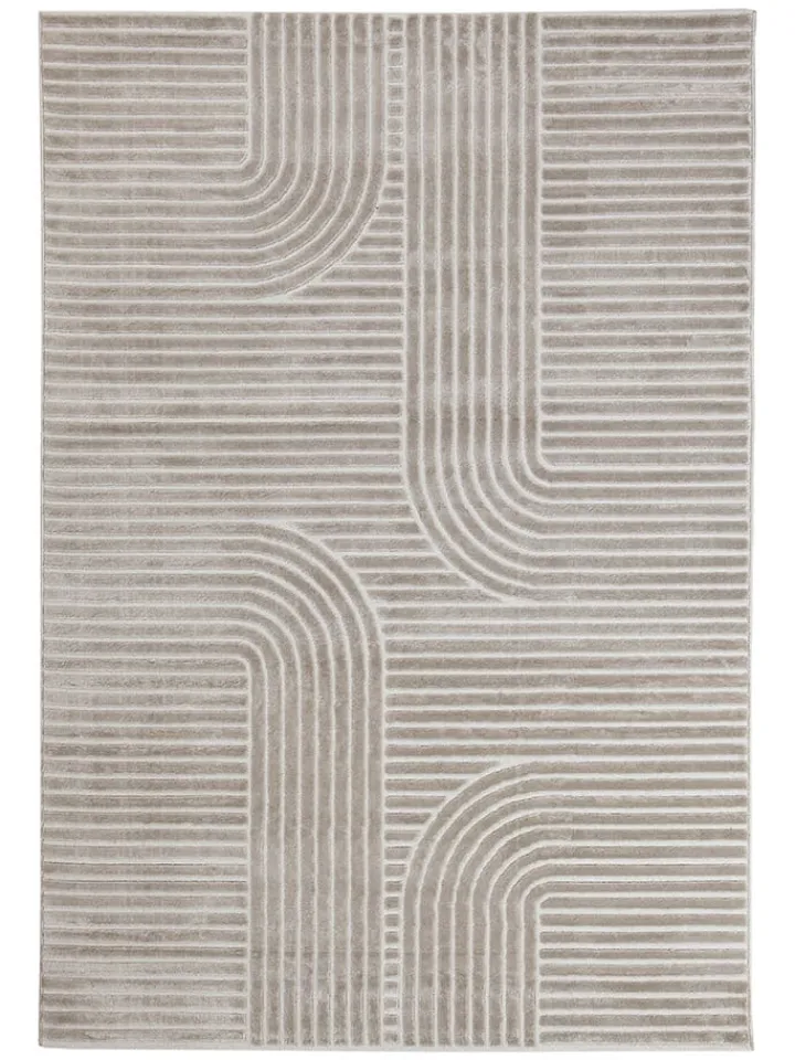 ABC Italia Teppiche & Fußmatten<Kurzflor-Teppich "Mito" in Beige
