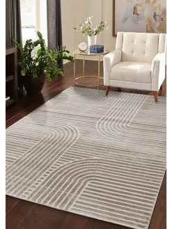 ABC Italia Teppiche & Fußmatten<Kurzflor-Teppich "Mito" in Beige