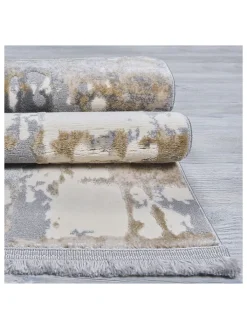 Mioli Teppiche & Fußmatten<Kurzflor-Teppich "Notta" in Grau/ Beige