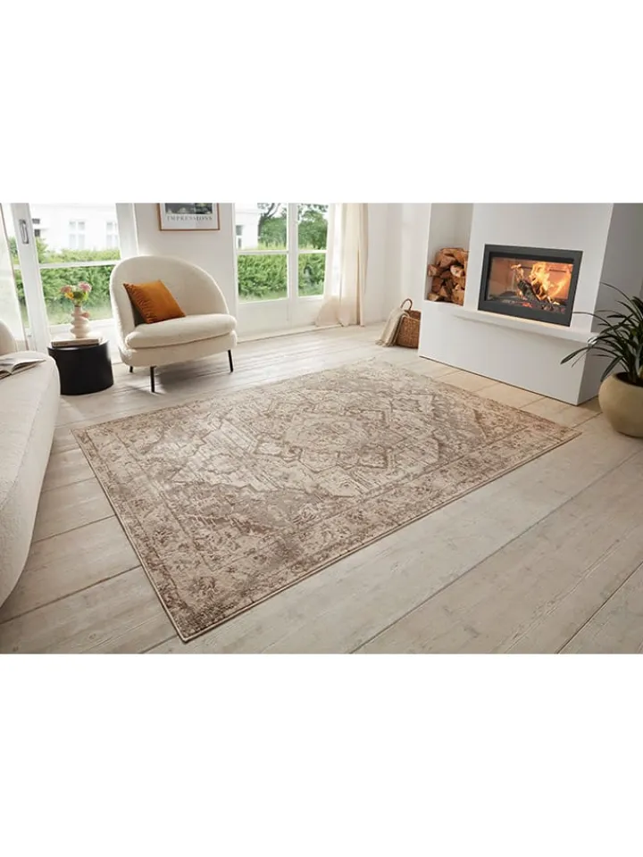 Hanse Home Teppiche & Fußmatten<Kurzflor-Teppich "Sand" in Creme/ Hellbraun