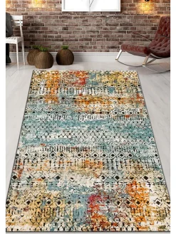 Mioli Teppiche & Fußmatten<Kurzflor-Teppich "Wong" in Bunt
