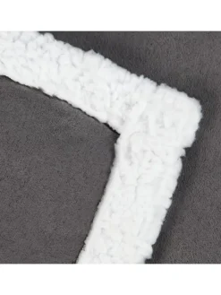 Vendôme Wohndecken & Plaids<Kuscheldecke " Sherpa-Plüsch " in charcoal