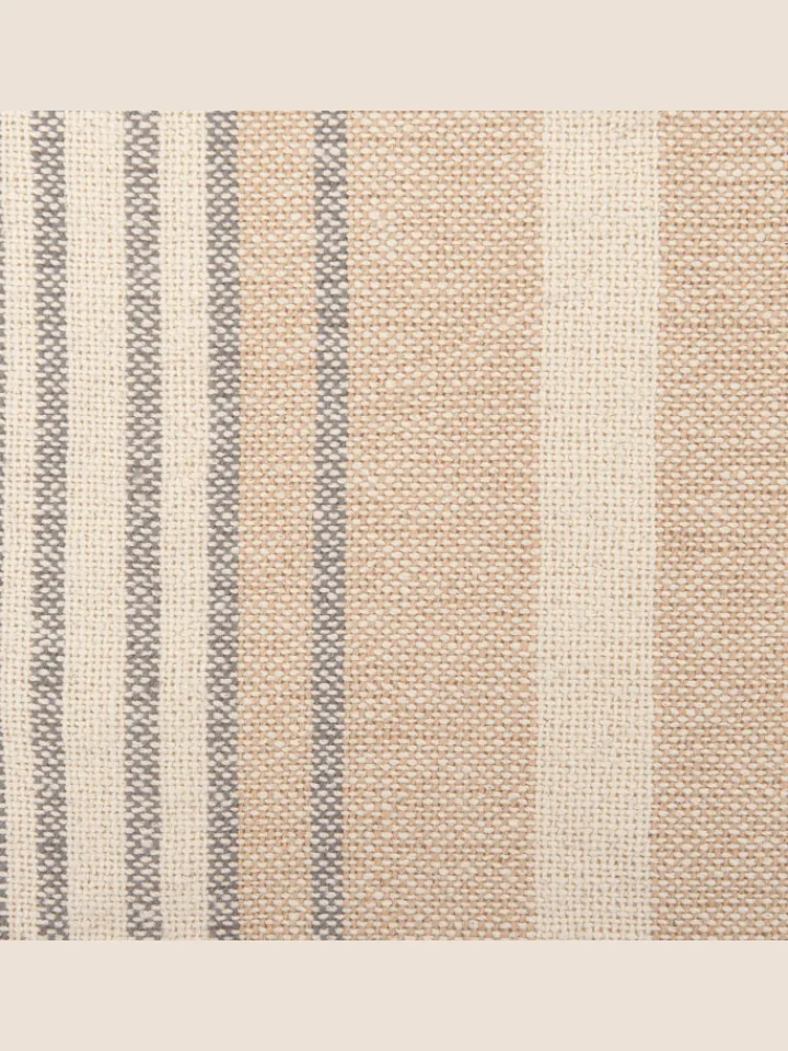 Beliani Wohndecken & Plaids<Kuscheldecke YARSELI in Beige/Weiß/Schwarz - (W) 130 x (H) 1 x (L) 170 cm