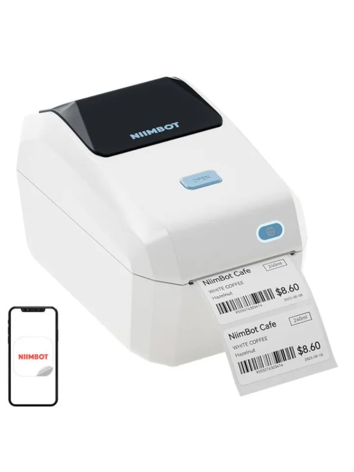 Niimbot Tablets, Konsolen & Elektronisches Spielzeug<K3W Tragbarer Etikettendrucker Bluetooth Creme