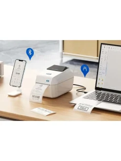 Niimbot Tablets, Konsolen & Elektronisches Spielzeug<K3W Tragbarer Etikettendrucker Bluetooth Creme