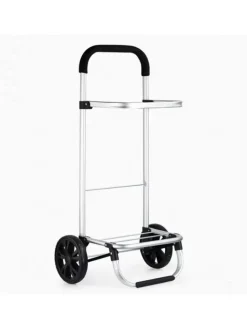 Cheffinger Einkaufstaschen & -Trolleys<40L Einkaufswagen Trolley in Schwarz