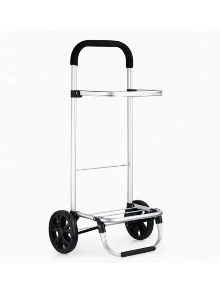 Cheffinger Einkaufstaschen & -Trolleys<40L Einkaufswagen Trolley in Schwarz