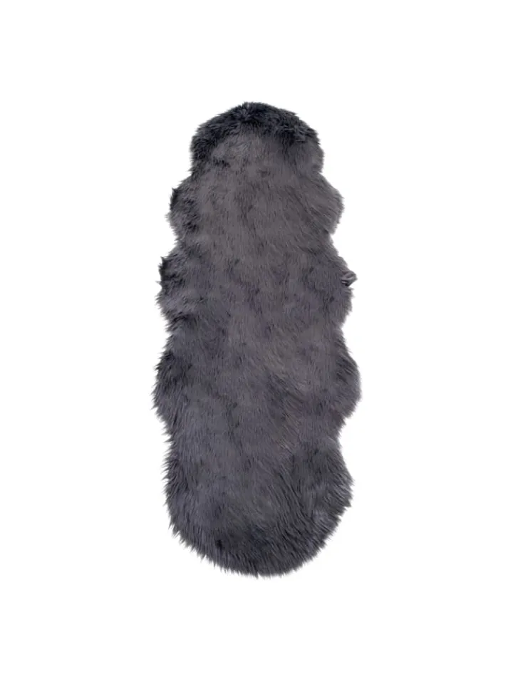 ebuy24 Lammfelle & Co<Lammfell Laila Grau 60 x 180 cm