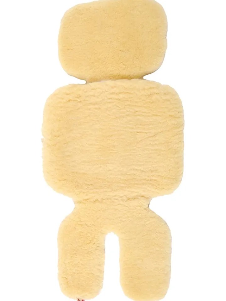 Kaiser Naturfellprodukte Lammfelle & Co<Lammfellauflage "Kingly" in Natur - (L)80 x (B)35 cm