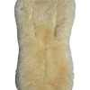Kaiser Naturfellprodukte Lammfelle & Co<Lammfellauflage "Milky sand" in Natur - (L)77 x (B)35 cm