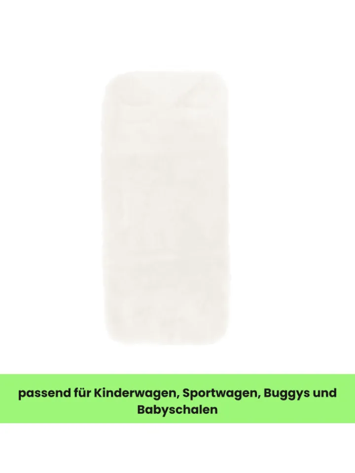 fillikid Lammfelle & Co<Lammfelleinlage 73x33 Exklusiv in Weiß