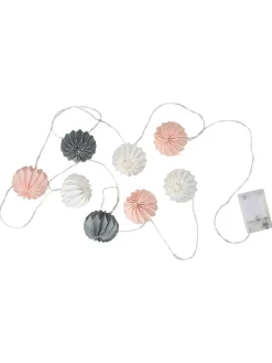 Butlers Lichterketten & Dekobeleuchtung<Lampions-Lichterkette HANAMI LED 6er-Set in Grau