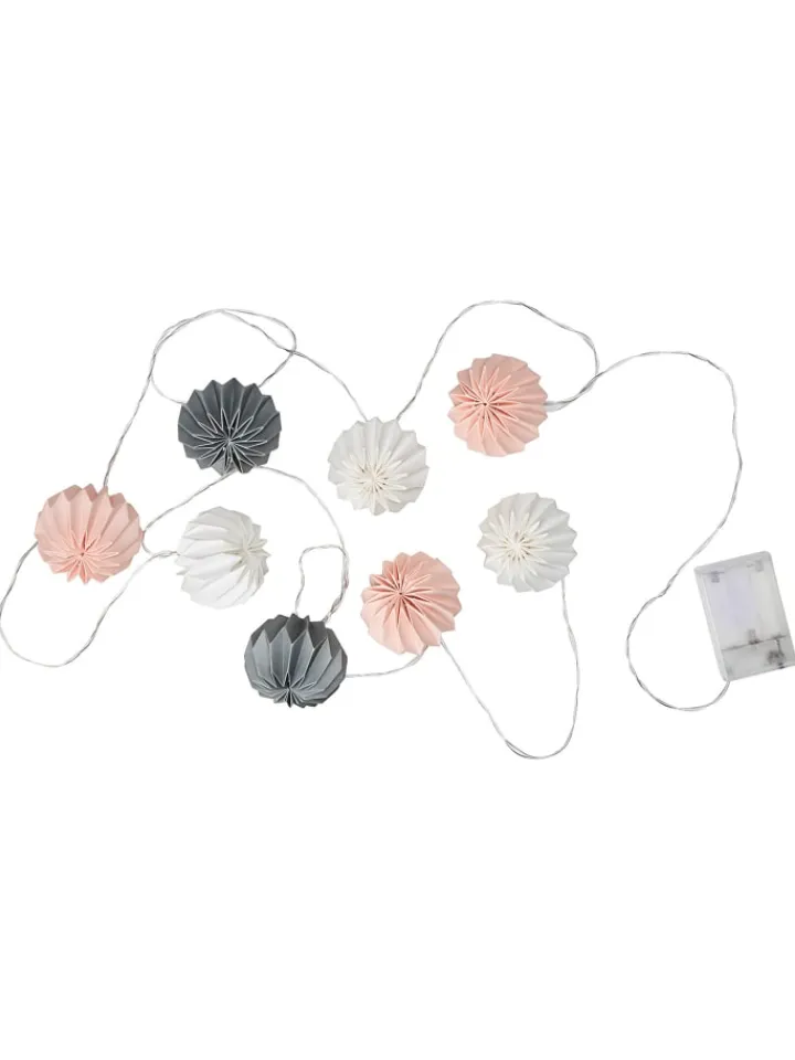 Butlers Lichterketten & Dekobeleuchtung<Lampions-Lichterkette HANAMI LED 6er-Set in Grau