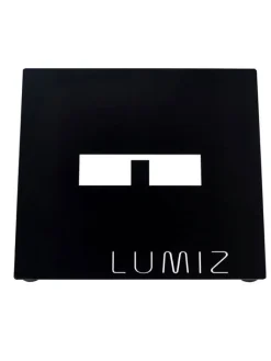 Lumiz Wohndekoration<Laternehalter ''Plaat' in Schwarz - (L)20 x (B)20 cm