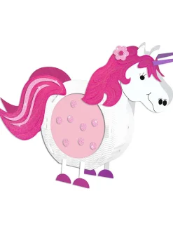 URSUS Partyzubehör & -Dekoration<Laternen-Bastelset "Einhorn" in Bunt