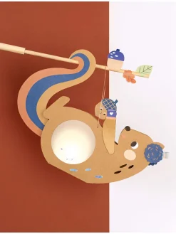folia PAPER Kreativbedarf & Do-It-Yourself<Laternen-Bastelset "Squirrel" in Orange - ab 5 Jahren