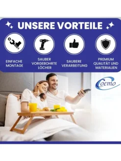 Coemo Betten & Matratzen<Lattenrost BASIC starr - nicht verstellbar in Natur