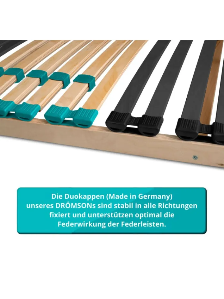 Coemo Betten & Matratzen<Lattenrost Drömson, Kopfteil verstellbar in Natur