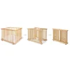 Pinolino Babymöbel<Laufgitter "Lexus" in Natur - (L)97 x (B)97 x (H)75 cm