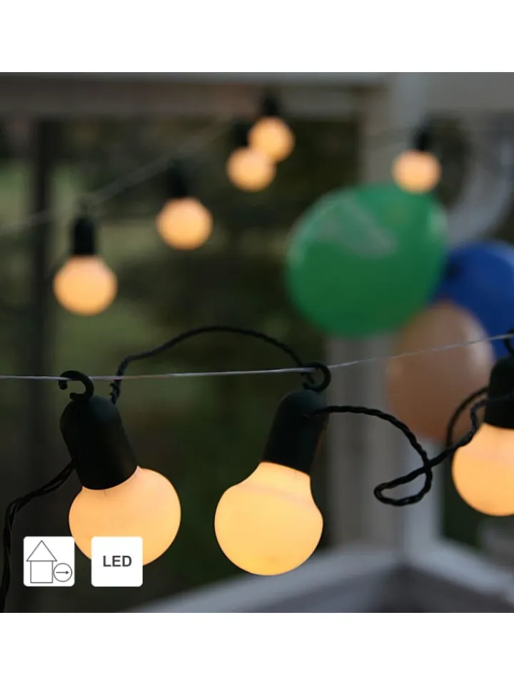 STAR Trading Lichterketten & Dekobeleuchtung<LED Deko-Lichterkette Hooky warmweiß