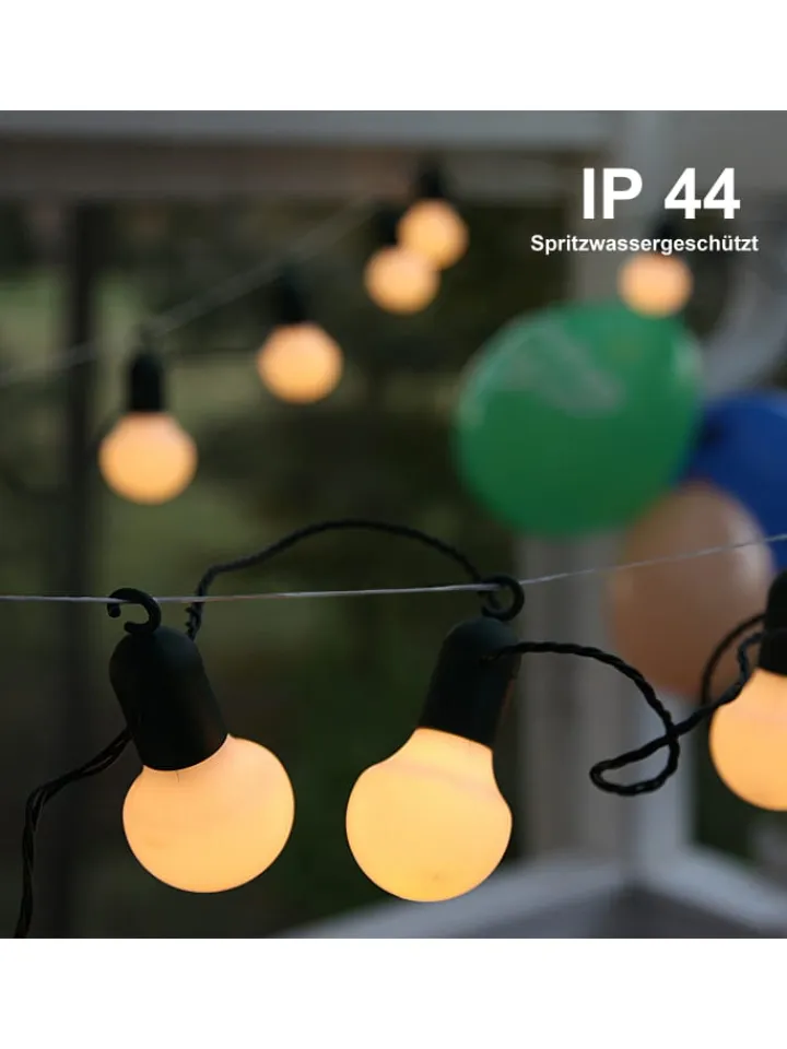 STAR Trading Lichterketten & Dekobeleuchtung<LED Deko-Lichterkette Hooky warmweiß