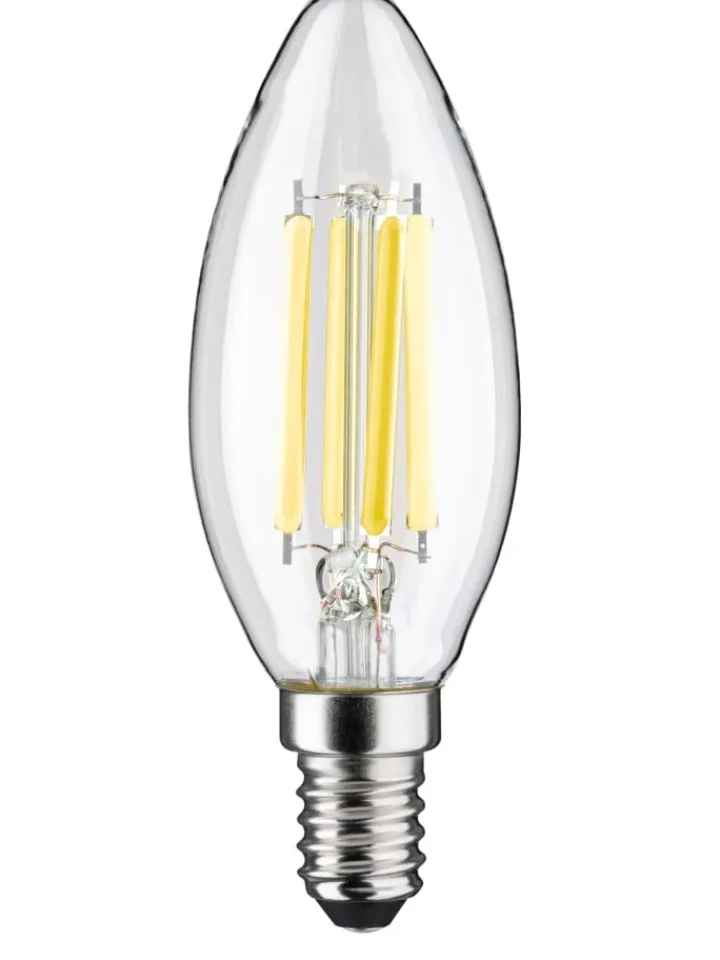 paulmann Leuchtmittel<LED Eco-Line Kerze E14 840lm 4W 4000K klar 230V A